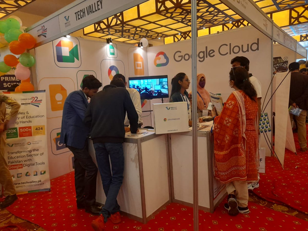 HaleemaSRaja1's tweet image. #TechvalleyPakistan 
#Google
#CareerGuideEXPO22