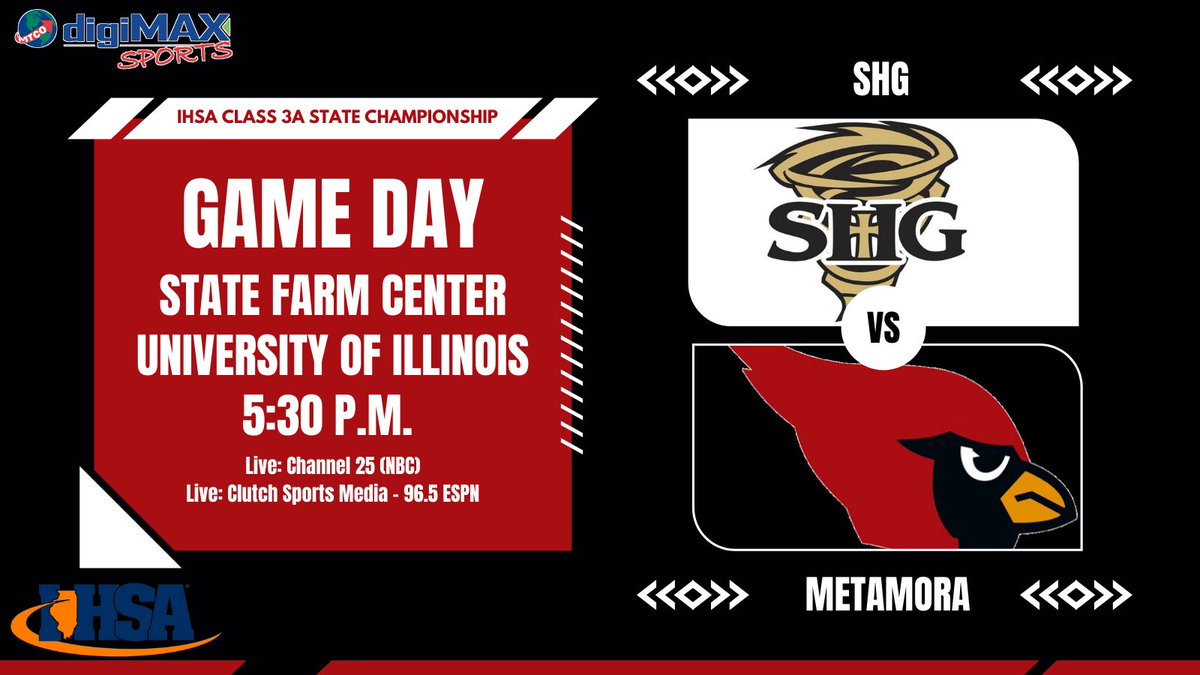 🏀 GAME DAY 🏀

Finish the job. Get loud today Redbird Nation. 

📍Lou Henson Court - SFC
🆚 Sacred Heart Griffin
⏰ 5:30 p.m.
📺Channel 25 NBC (Peoria Market)
📻@1011espnpeoria 

#GOBIRDS #MTXE