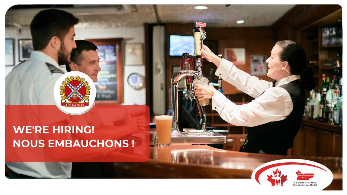 PSP CFSG (O-G) (@pspottawa) on Twitter photo 📣⛳Job Alert!!! Hylands Golf Club is hiring for FT and PT #Bartenders. Apply today! 👉 cafconnection.ca/NCR/Hylands-Go… / Alerte à l'emploi ! Le Club de golf Hylands est à la recherche de #barmans/ #barmaids à temps plein et à temps partiel. 👉 connexionfac.ca/RCN/Club-de-Go…
<a href="/HylandsGolf/">Hylands Golf Club</a> 📣⛳Job Alert!!! Hylands Golf Club is hiring for FT and PT #Bartenders. Apply today! 👉 cafconnection.ca/NCR/Hylands-Go… / Alerte à l'emploi ! Le Club de golf Hylands est à la recherche de #barmans/ #barmaids à temps plein et à temps partiel. 👉 connexionfac.ca/RCN/Club-de-Go…
<a href="/HylandsGolf/">Hylands Golf Club</a>