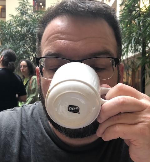 EdwardDonCo's tweet photo. Best part of a Saturday morning is enjoying a great cup of coffee and to top it off, in a DON Brand coffee mug☕😀☕  Now that's a perfect start to the day🤩
#saturday #mornings #coffee #DONbrand #findDON https://t.co/i4X4WPJZU8