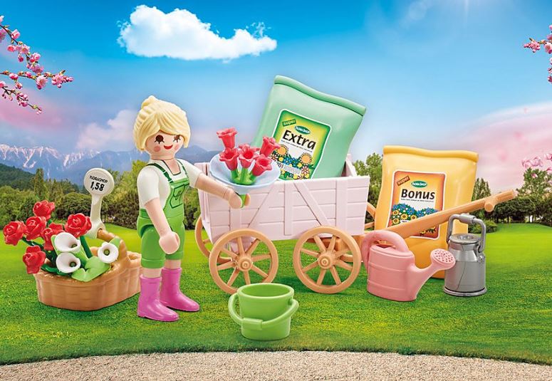 PlaymobilUSA's tweet photo. Stop by the PLAYMOBIL Flower Cart and pick up some seeds to plant 🌷

#PlantaFlowerDay https://t.co/KQoOeiyjQh