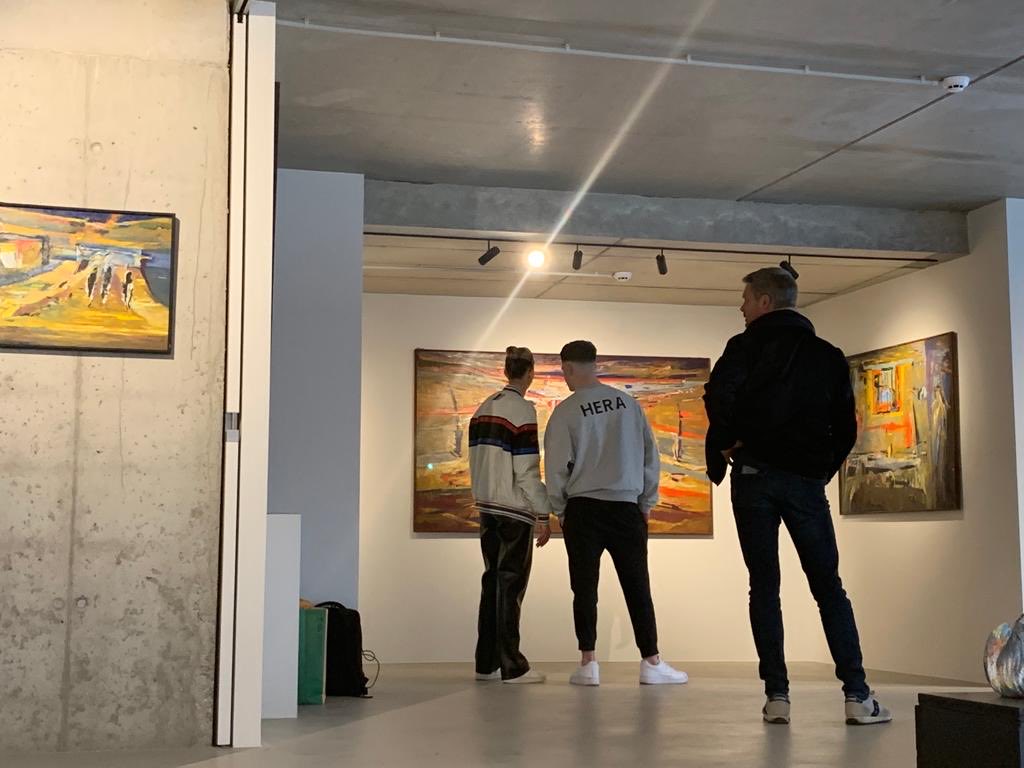 CommByArt's tweet photo. Venez découvrir ou redécouvrir Marcel #Bouqueton ! 
Nous vous attendons nombreux 😁
#Bruxelles #exhibition #exposition #auxmargesduréel #peinture #artcontemporain https://t.co/me98dG0NDc