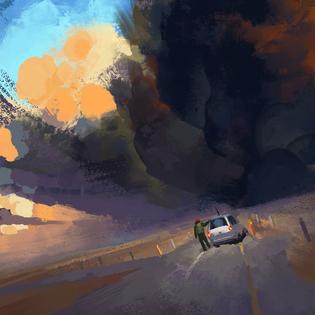 11/30 Daily Painting Studies - Bought <a href="/flippednormals/">FlippedNormals</a> paintly brushes, love the results im getting with them! Really fun to play around with! really helping me escape the "digital feel" :) also have a great weekend 👌

#Cloud #illustration #painting #pleinair