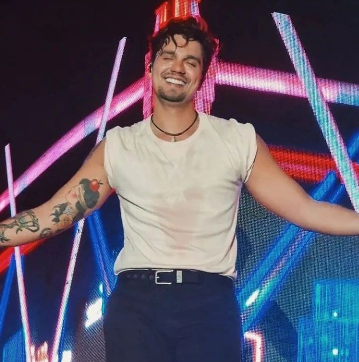 eveningstarls's tweet photo. Pontinho de paz no meio do caos. Te amo Luan Santana, te amo! 🤏 https://t.co/X2Zlf0ohDC