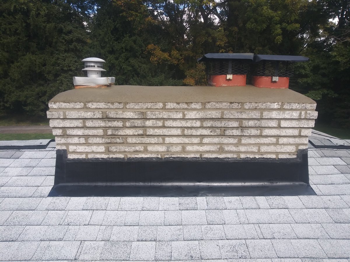 MarvelousMason2's tweet photo. Marvelous Masonry &amp; Tuckpointing
216-699-1077
Call Today For A Free Estimate 
Steps - Chimney - Porches 
Tuckpoint Chimney, New Chimney Wash &amp; 2 Flue Tiles Replaced
#tuckpointing #Masonrycontractor #Brickrepair #Porchrepair https://t.co/od3OIBhZtB