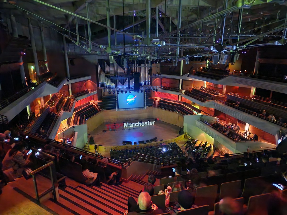 Session 2 begins 😀
#manchester #events #TEDxManchester  #thebridgewaterhall