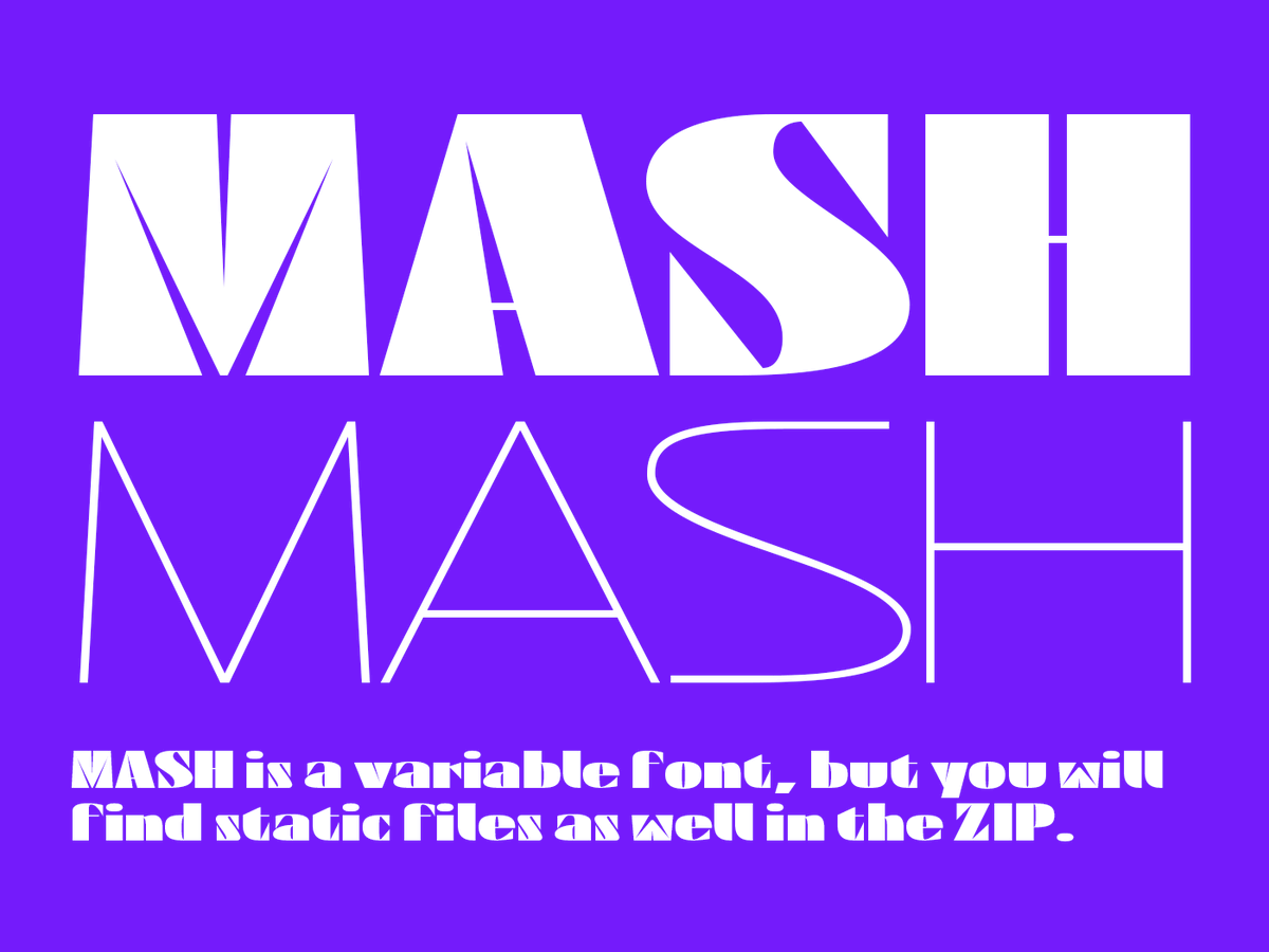 krysstalaesth's tweet image. Mash – Free Variable Font For Design Inspiration freebiesbundles.com/freebies-fonts…  #typography #typographylovers #typographydaily #typographyinspiration #typographyofinstagram #typographyoftheday