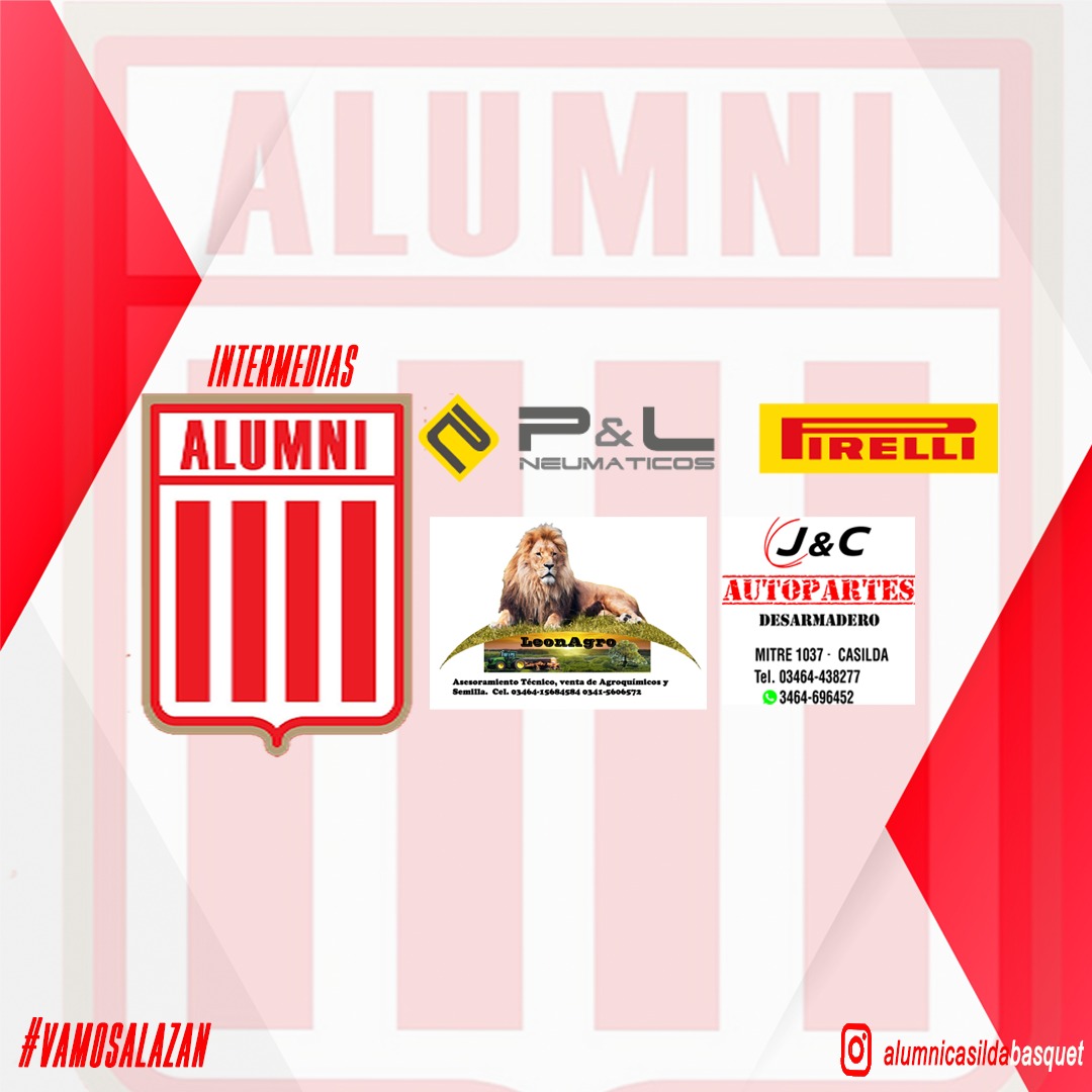 Auspiciantes Divisiones Intermedias 

#vamosalazan⚪🔴⚪