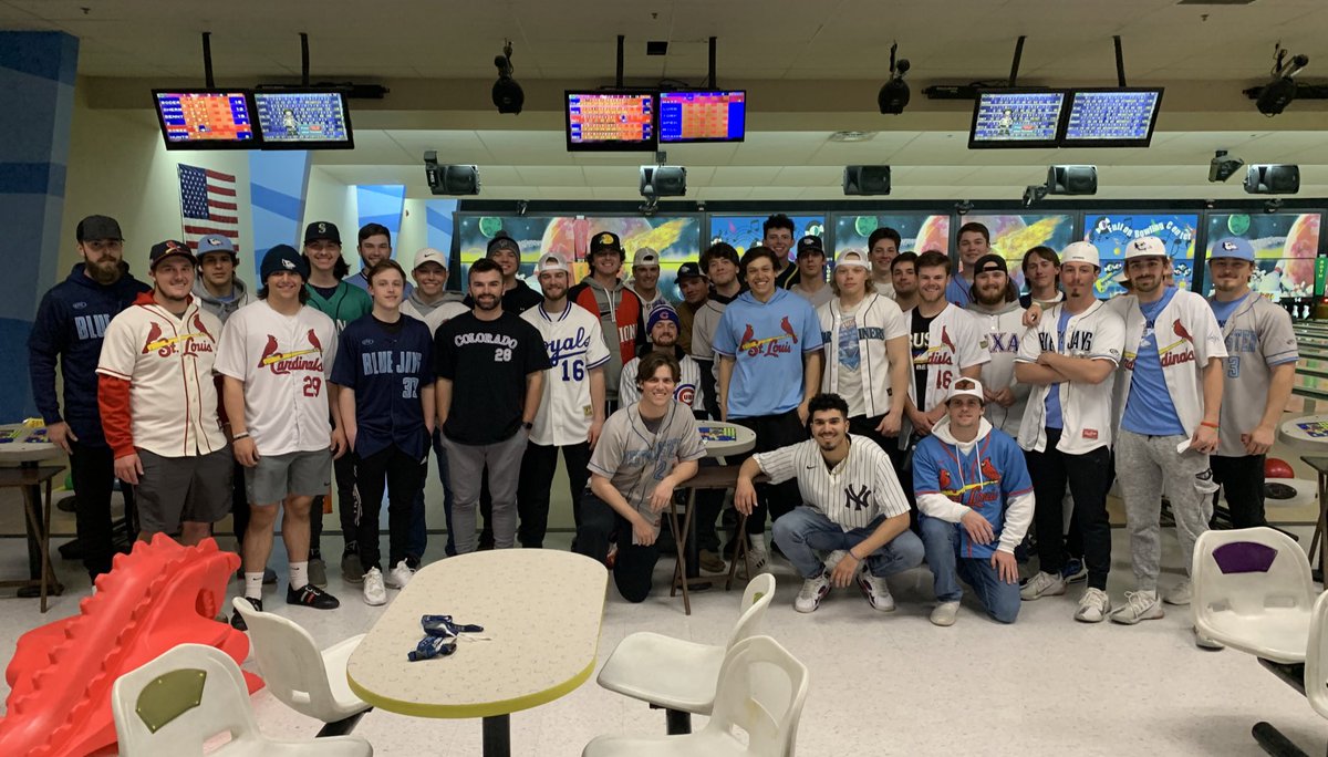 The weather may have stopped us from playing baseball, but we still managed to have some fun this weekend! 🎳