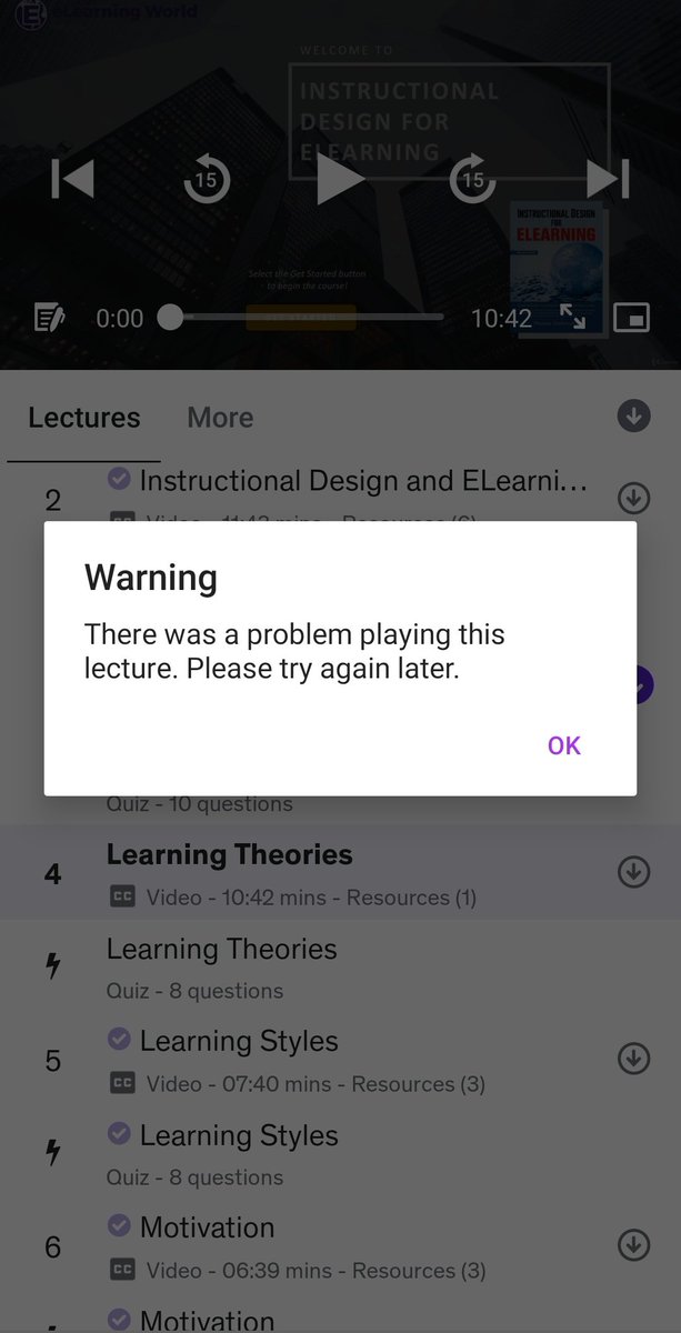 <a href="/udemy/">Udemy</a> Something seriously wrong with the app.
The video for my course shows
<a href="/udemy/">Udemy</a> doesn't work #needhelp