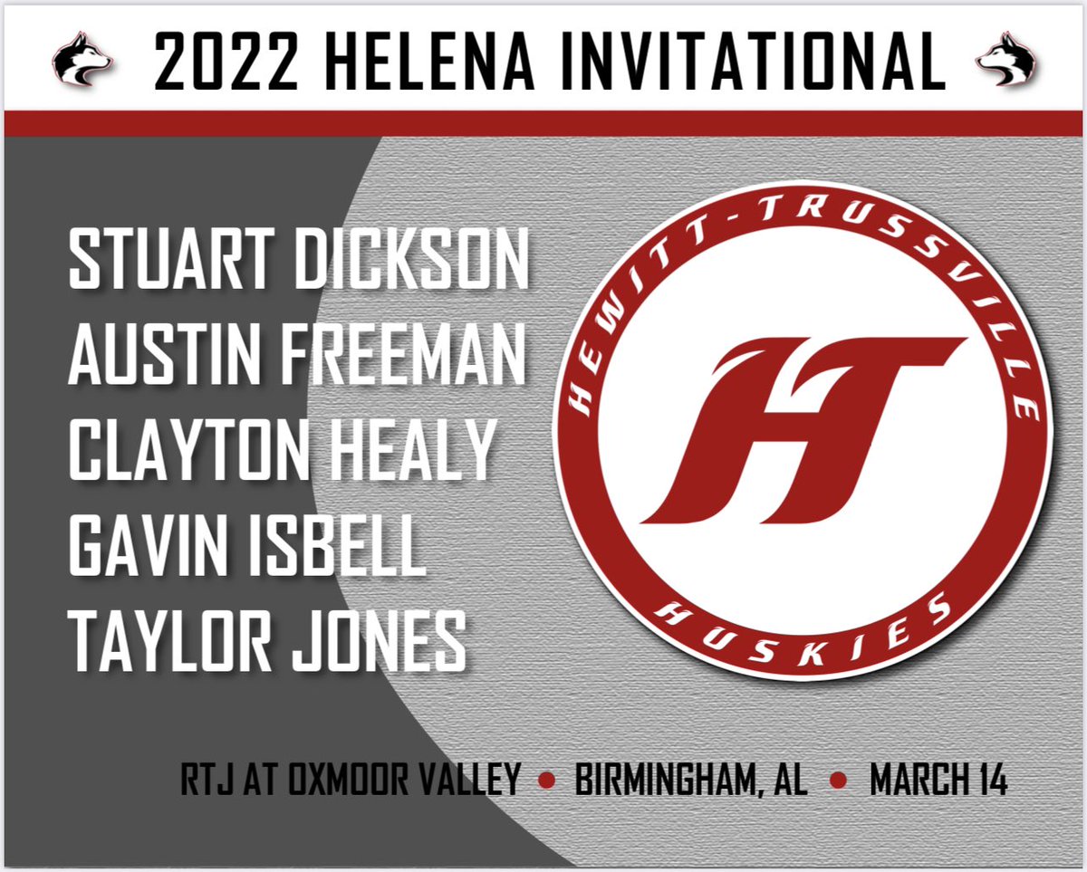HT_Huskies_Golf's tweet photo. The Huskies tee it up again on Monday at the Helena Huskies Invitational at @RTJGolf at Oxmoor Valley! @DylanTeague11 @HewittAthletics https://t.co/G4UoTmom9N