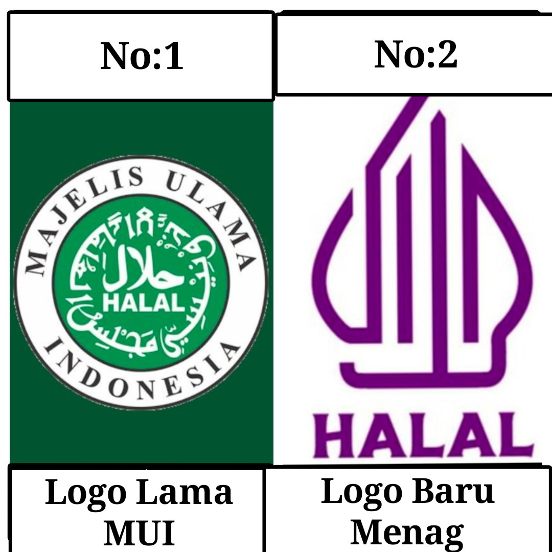 Menurut anda mana yang lebih condong ke ISLAMI di antara 2 Logo Label Halal di bawah ini

NO:1 👉🏽 RT
NO:2 👉🏽 LIKE