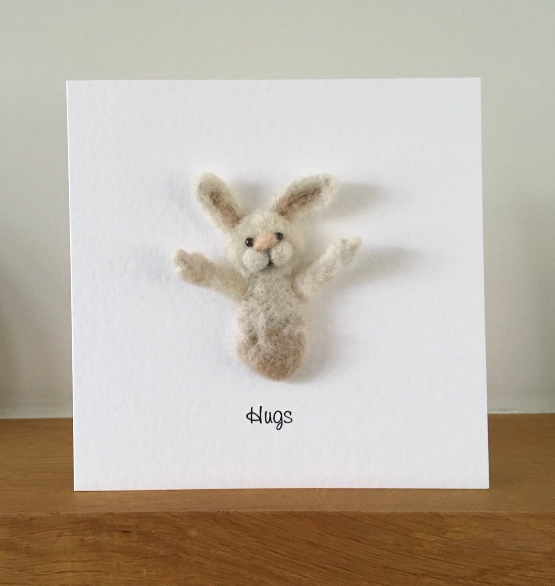 LoobyFelts's tweet photo. Greetings card “Hugs”  Needle felted rabbit. https://t.co/s4ho7wOyef
Send someone you love a hug! https://t.co/0kLqo5EuMv