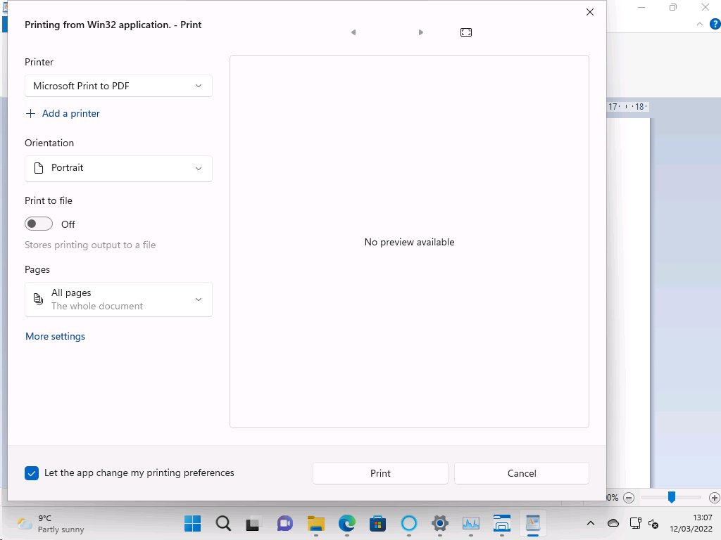 Windows Printer Dialog Using Python Win32 Api – XOCHP