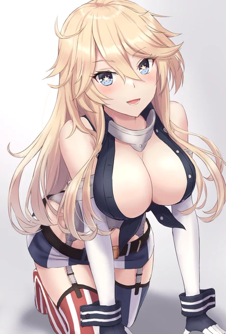 アイオワさんが来てくれました
#艦これ 