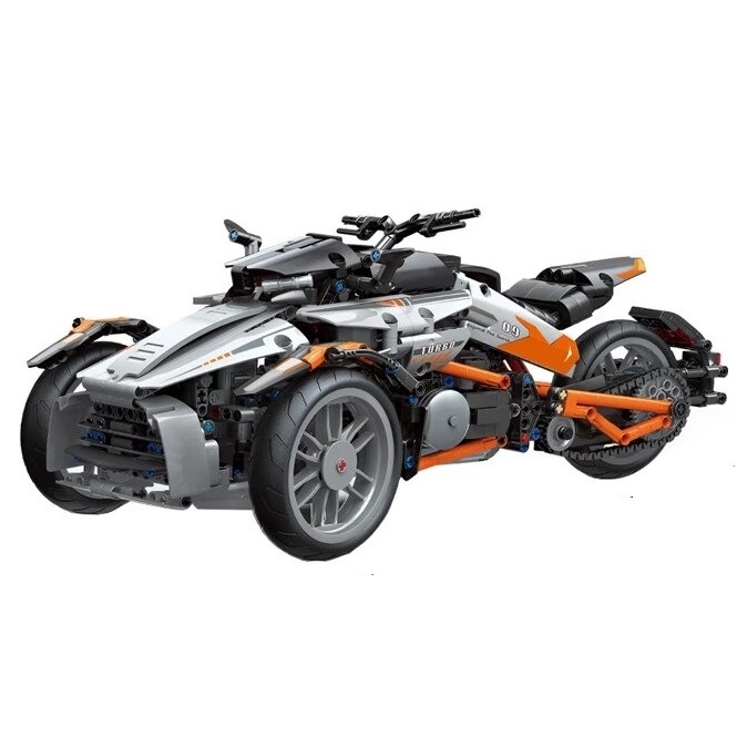 Building Blocks Three wheel Motorcycle Sport Auto bike Model Bricks assemble toy
ebay.com/itm/1650247210…