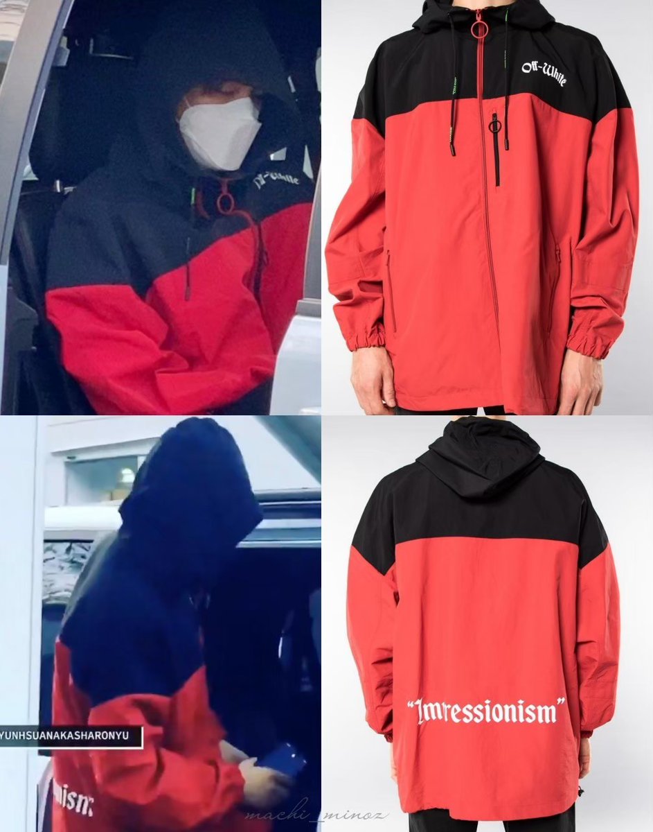machi6221's tweet photo. #LeeMinHo wearing
(pic2 : 20210407)

OFF WHITE - Zip up Windbreaker OMEA169R19C01026 / Red 

#이민호  #李敏镐 #LeeMinHo
#pachinko #파친코 #Hansu 
via.owner https://t.co/EYdBm4E2Bn