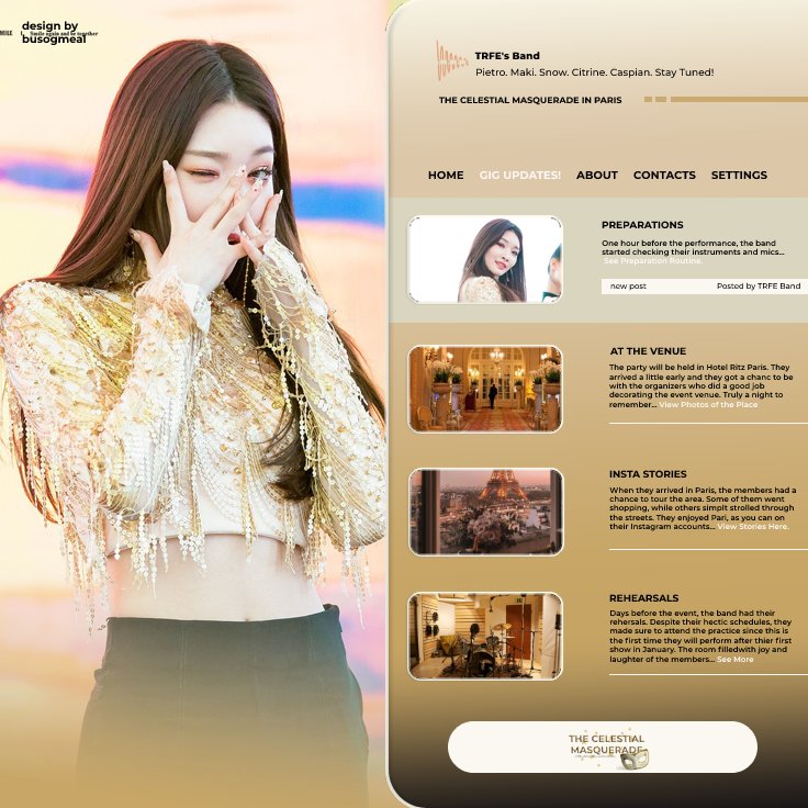 ͏͏͏͏͏͏͏

      ASTERNOVA⠀SNS⠀UPDATE.⠀
      ✦ • CITRINE POSTED ！
      03ヽ12ヽ'22 ⠇1800H ⠇SAT.
      Hôtel Ritz Paris, France.

      ❛ TRFE Band once again reunites on stage. Support our band later! 

           ͏͏͏͏͏͏͏