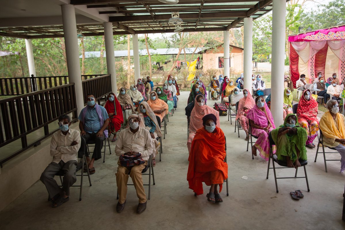 mrtejkohli's tweet photo. #TejKohliandRuitFoundation patients during a post-op session after their successful cataract surgeries at a microsurgical camp in #Lumbini, #Nepal – the birthplace of Lord Buddha.#TejKohliRuit #CuringBlindness #NeedlessBlindness #Tejtalks https://t.co/CGqOsW3O2G
