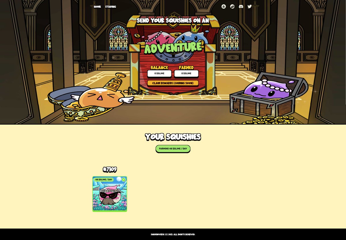 zahradnikcz's tweet photo. I sent my adventurer on an expedition 👀⚔️🔥 @SquishiverseNFT #squishee https://t.co/nV2J6jEHeP