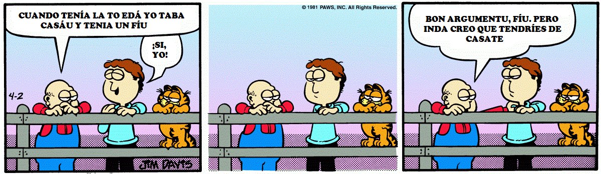 garfieldnastur1's tweet photo. #1019 Viñeta del 2 d'Abril de 1981 https://t.co/T29Amp4f2M