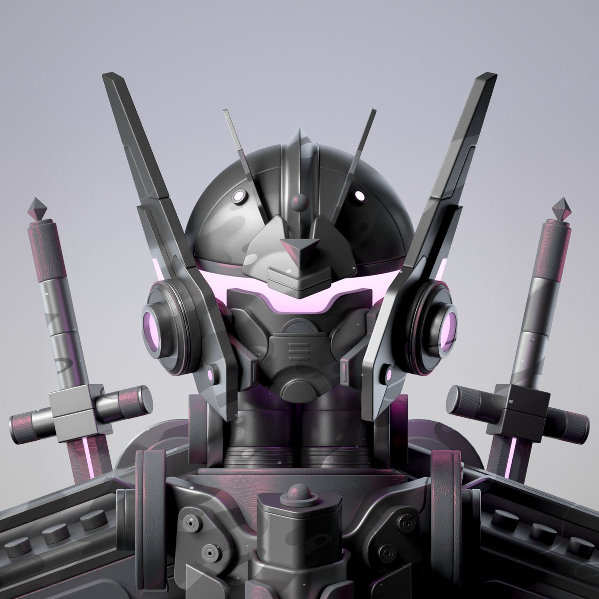 m1212v's tweet photo. #MekaOfTheDay: Day 88
Meka #3069 & #93 (#OGfaction & #MirageFaction) - Which Carbon Double Sword Meka would you choose?
#MekaVerse #MEKAGANG #NFTs #NFT
@MekaVerse https://t.co/x7XIct7apC