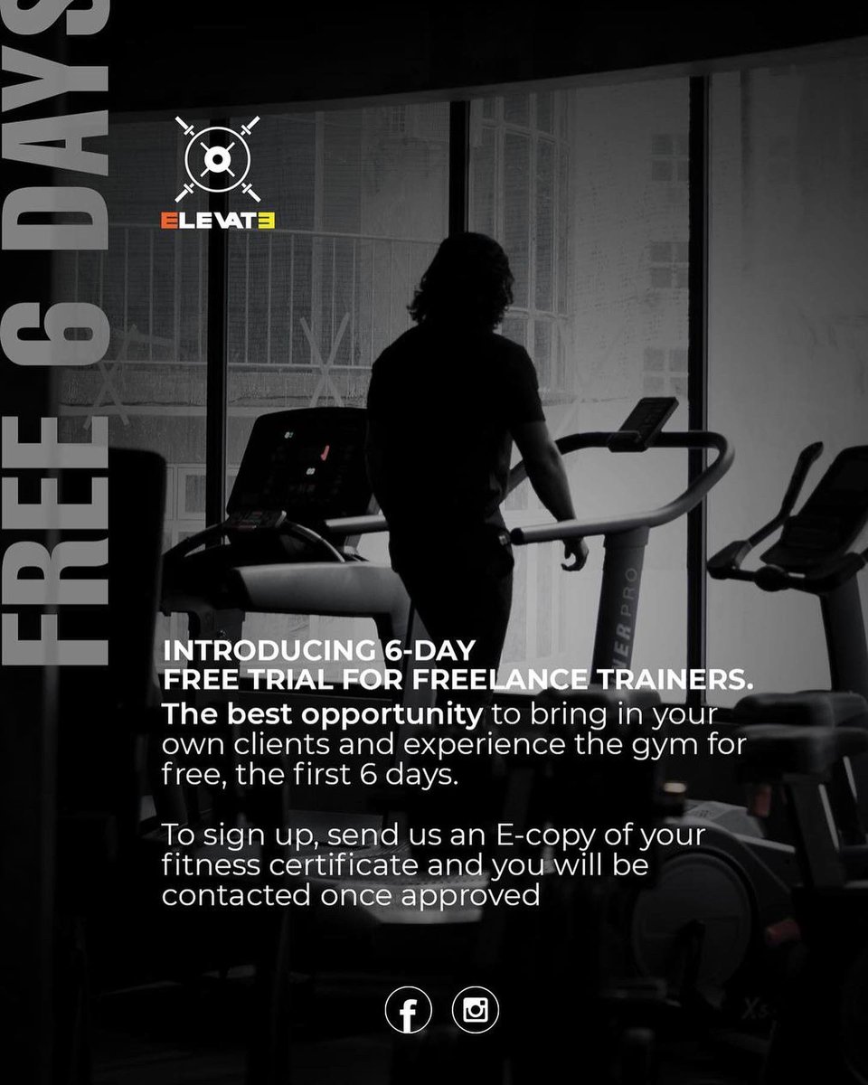 Elevatefitmv's tweet photo. To sign up, send us an E-copy of your fitness certificate and you will be contacted once approved. 

Contact us at info@evovefitness.com or 9434656/9461111.

•THE HOUSE OF FREELANCERS https://t.co/dr7DfULwzu