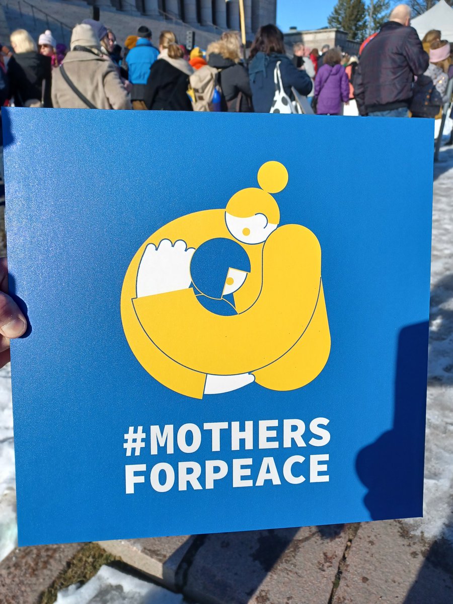 EevamaijaP's tweet photo. Äidit. Toivossa väkevät.

#MothersForPeace https://t.co/QwJoh79N8R