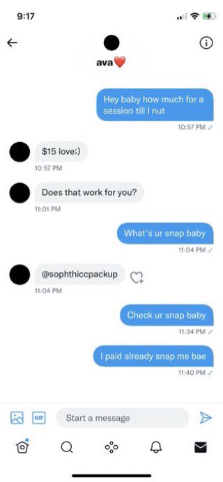 scamprotections's tweet photo. @ BUYERS
-
@avasweetheart__ is a SCAMMER
DO NOT PAY HER, DNI!!!!!!

#sellingcontent #buyingcontent #nsfwtwt https://t.co/eWuM1PCJnp