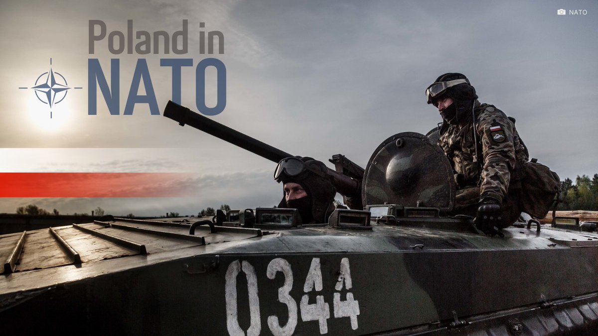 23 lata temu 🇵🇱🇨🇿🇭🇺 wstąpiły do NATO. Otwarcie drzwi Sojuszu poszerzyło strefę wolności i bezpieczeństwa w Europie.
 
Dziś Polska stoi na straży wschodniej flanki #NATO i wspiera Ukrainę 🇺🇦 wobec agresji Rosji.

#StrongerTogether #WeAreNATO