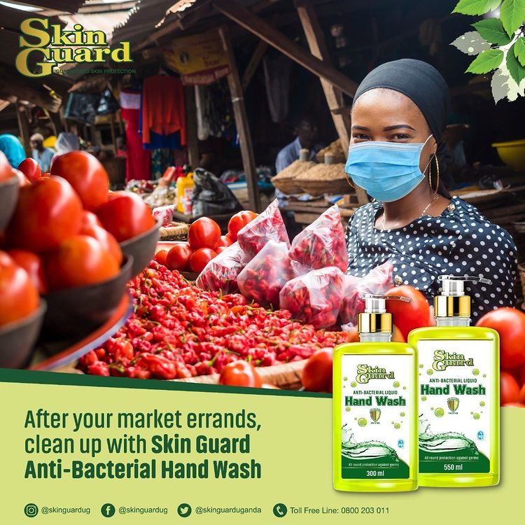 SkinGuardUganda's tweet photo. After your trip to the market, clean your hands with Skin Guard Hand Wash for extra protection. You can never be too sure about the hygiene of others. Get it from the nearest supermarket

#SafeWithSkinGuard https://t.co/SKymxRKwNr