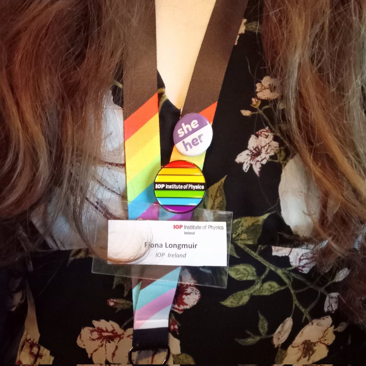 fionalongmuir's tweet photo. Name tag panics, branded goods, roving mic tests, jamming your fingers in rollable banners, in person events are BACK, my friends! #IOPSpring https://t.co/Drol1emHNE