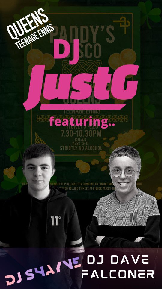 👀👀👀🎛🎚🎛🎧 DJ SET!!!
David and his pal Shayne given a chance to show what they can do at the Queen’s this Wed🎶🙌🙌🔥🙏🏼

D is thrilled, we’re very, very proud

As his manager I’m also delighted to be seeing a return on investment 🕶😉

Ibiza beckons for us <a href="/firemul/">Mark Mul</a> ☀️☀️