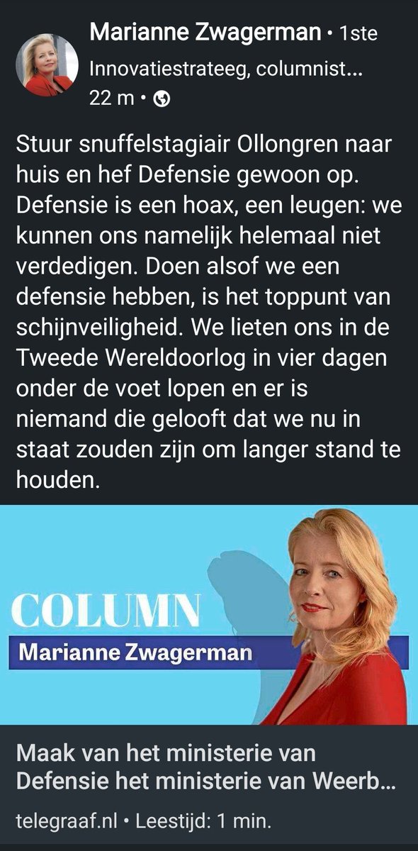Nu weet ik het…Oekraïne mist een innovatie-strateeg…😬