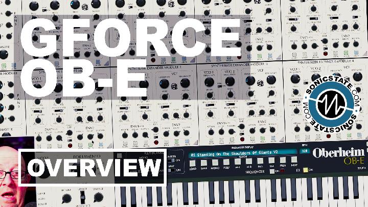 sonicstate's tweet photo. Sonic LAB: GForce Software OB-E Overview: A loveletter to the 8 voice Oberheim https://t.co/pLJAA1vRsH https://t.co/LyN8um7pbx
