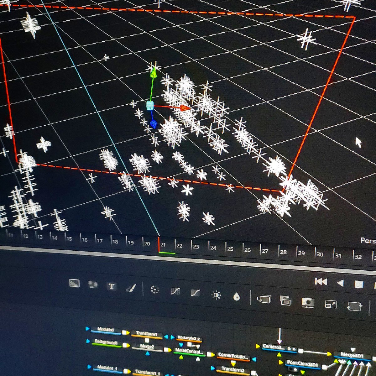 dickij10's tweet photo. 3D Camera tracker in #DaVinciResolve Fusion, replacing some computer screens.
#blackmagicfusion #BMDFusion #blackmagicdesign #vfx #indiefilm #independentfilm https://t.co/v4L1MBfiE9