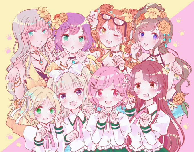 NYAN-NYAN SHAKE! 
Blu-ray発売おめでとうございます🎊

最&amp;高なニャンニャンコラボがいつでも見れる喜び🐈🐈🐈🐈

 #リリリリ #Merm4id #D4DJ 