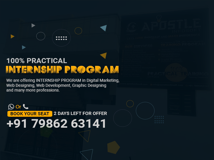 apostleInfosoft's tweet photo. It is glad to say that we are providing internship program for students who want to learn new skills, aware of professional working in IT companies. Don't wait. Call us for more details.
#internshipprogram #internshipprogram #internship #industrialtrainingpatiala https://t.co/0FsRSZaoZG