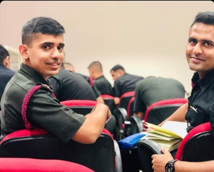 Anubakshi8's tweet photo. From Being Best Friends to now Being Brothers in Heaven 
BLUE SKIES FOREVER 💙
MAJOR ANUJ RAJPUT immortalized in September 2021 and MAJOR SANKALP immortalized yesterday..
 We lost Both handsome lads in helicopter crash in J&amp;K...

#knowyourheroes https://t.co/UY7XkPF6o4