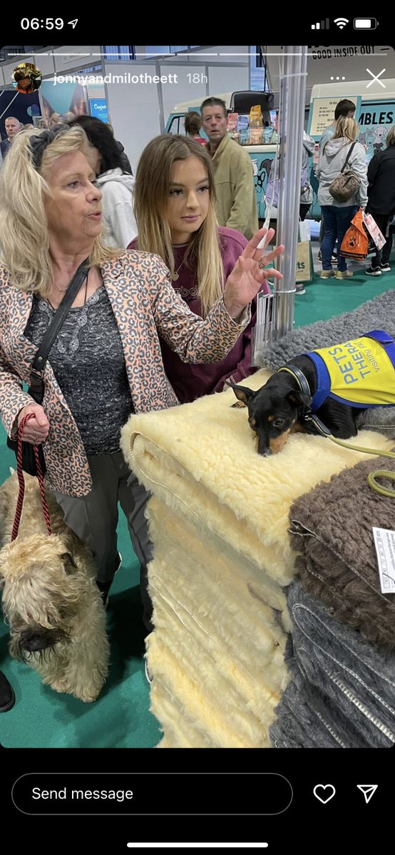 BronteGlen's tweet photo. Our vet bedding is proving to be a great hit @Crufts  come on down and try for your self hall2 stand 48 #Crufts2022 #dogsoftwitter #bronteglen #dogs #dogbeds #comfycosy https://t.co/k0kdoQqlhn