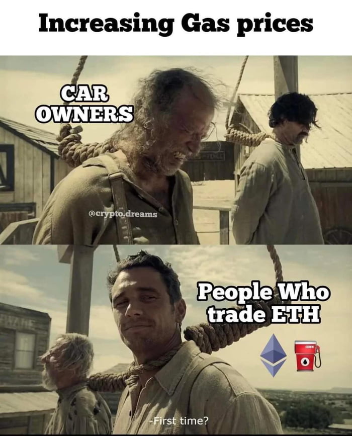Blockchainsanta's tweet photo. 📈‼️High Gas prices‼️📈

ETH owners 🤝 Car owners

$BTC #BTC #ETH https://t.co/SeVFEiXfj3