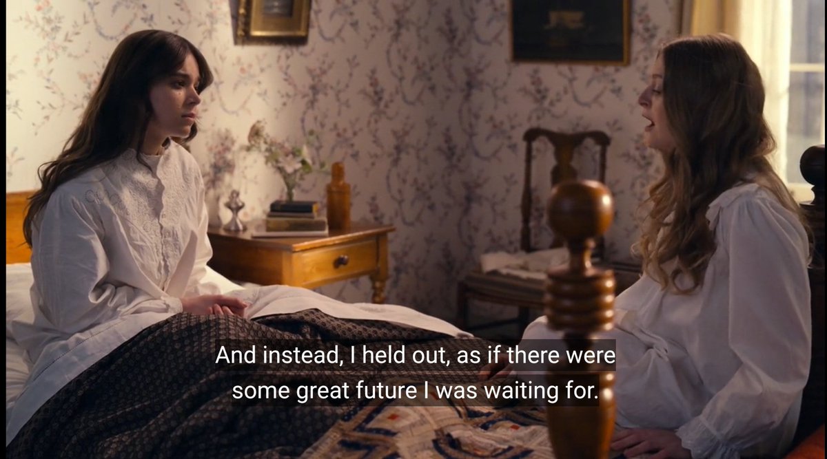 sahidaisy's tweet photo. This captures how I feel about life lately... #Dickinson #LittleRegrets https://t.co/xOw91bh2Dq