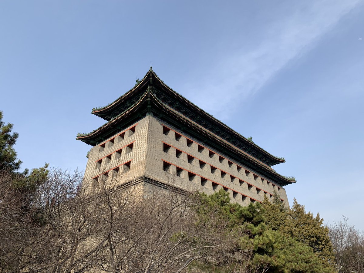 TomBurnBeijing's tweet photo. Slipped out from a kids’ birthday party to see the last remnants of Ming dynasty Beijing city walls, including graffiti left by “Russian invaders” in 1900… https://t.co/ZyInYAUbjW