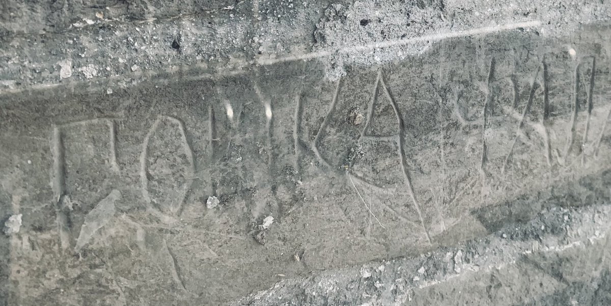 TomBurnBeijing's tweet photo. Slipped out from a kids’ birthday party to see the last remnants of Ming dynasty Beijing city walls, including graffiti left by “Russian invaders” in 1900… https://t.co/ZyInYAUbjW