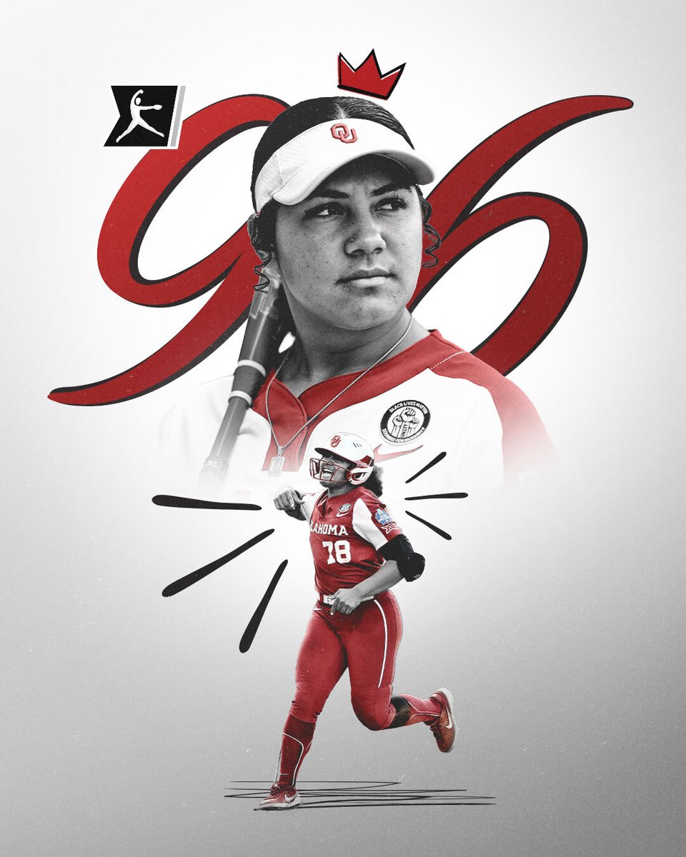 𝑴𝒂𝒌𝒆 𝒘𝒂𝒚 𝒇𝒐𝒓 𝒕𝒉𝒆 𝑸𝒖𝒆𝒆𝒏 👑

With her 9️⃣6️⃣th career long ball, @78jocelyn_alo is the new home run queen of NCAA Softball!

#NCAASoftball x <a href="/OU_Softball/">Oklahoma Softball</a>