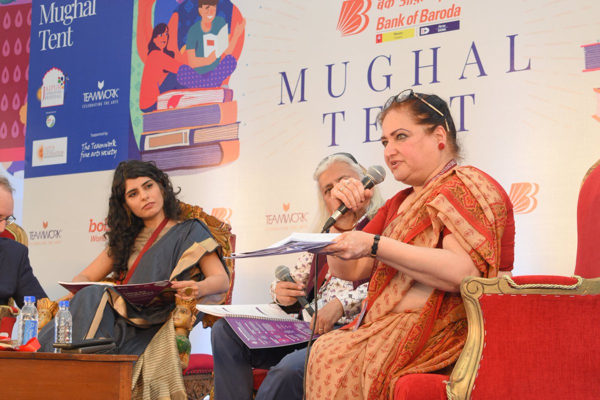 JaipurLitFest's tweet photo. We are LIVE in Jaipur!
@wickhambarbara, OBE, is Director of @inBritishand and leads the India operations of the organisation across their work in English, Education and Arts. @SanjoyRoyTWA
@J_J_Kennedy @UKinIndia @iccr_hq @MinOfCultureGoI @M_Lekhi @theartxco @bankofbaroda https://t.co/OQ8XmzHYfj