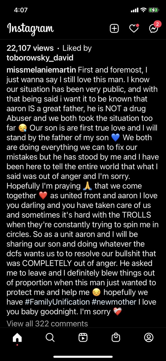 GivethemTT's tweet photo. #Aaroncarter #melaniemartin #PrinceCarter #Bigolemess This is just sad https://t.co/Eb7eg9xOiY