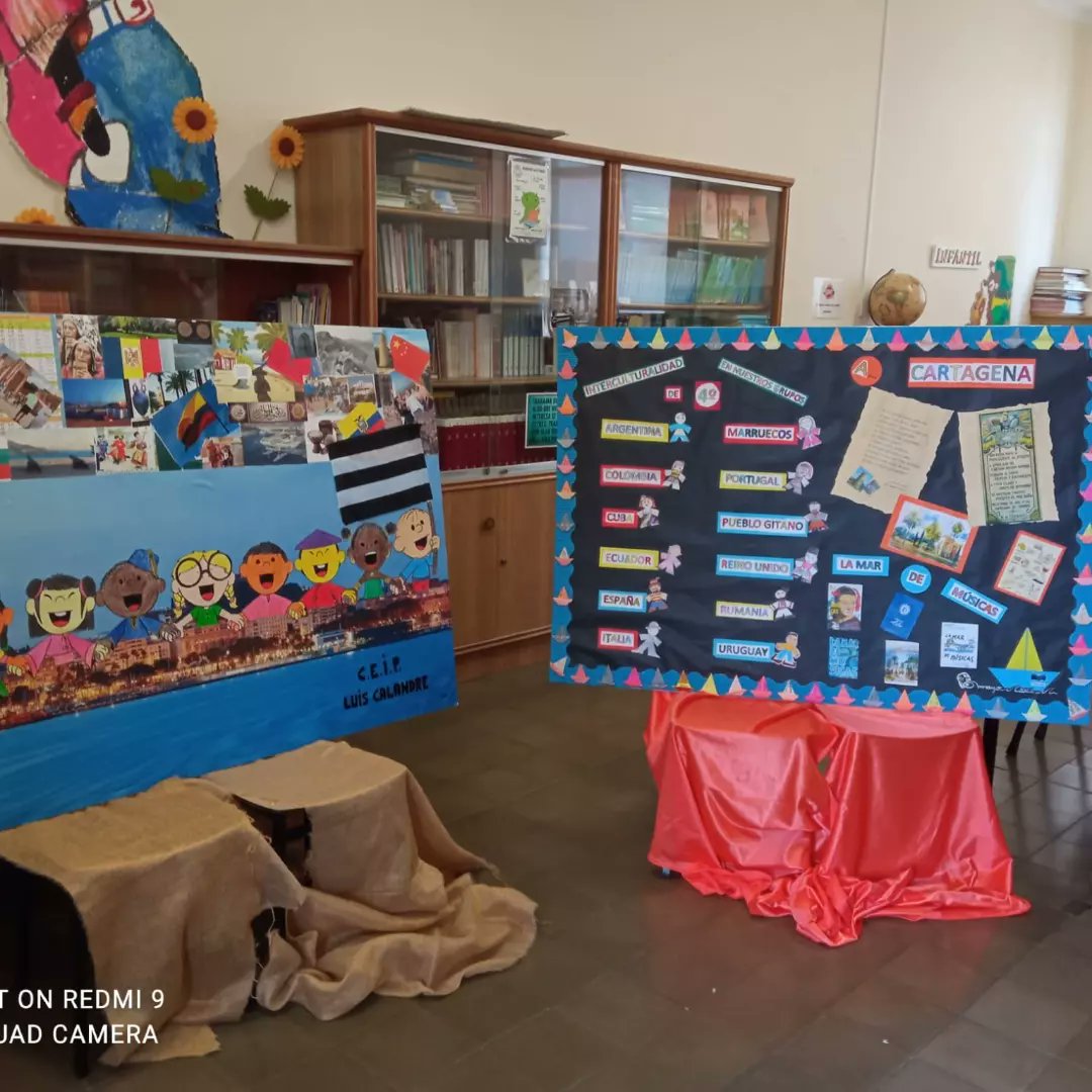antirumores_ct's tweet photo. Damos la bienvenida en el Colegio Sagrado Corazón de Los Dolores a la exposición "Cartagena Mi Ciudad Intercultural".
#antirumores https://t.co/z9iQ4D9L4K