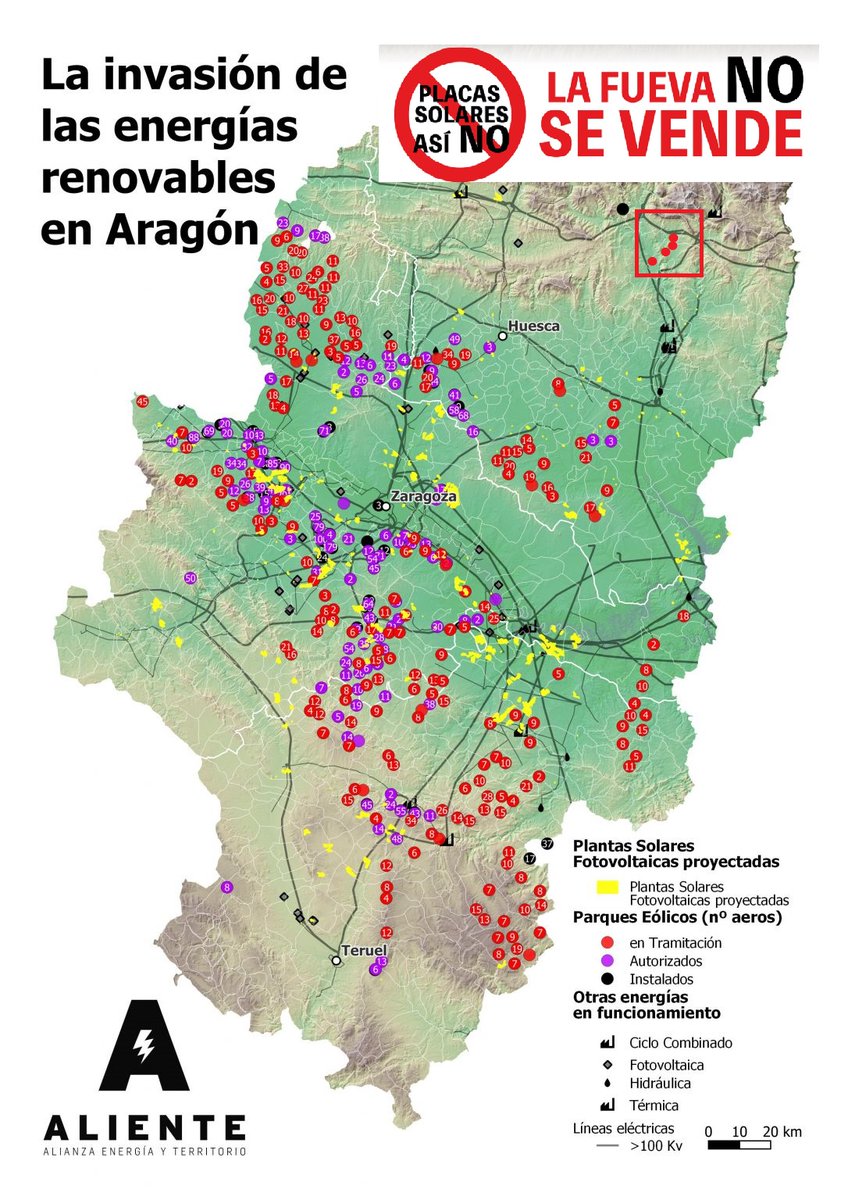 CarlosEspluga's tweet image. 3 proyectos fragmentados + 1 flotante en un solo municipio. Más de 150MW para quienes ya producen energía limpia con dos centrales hidroeléctricas que anegaron sus tierras y campos de cultivo. la administración no debería permitirlo @AlienteOrg  #renovablessiperonoasí #regulacion