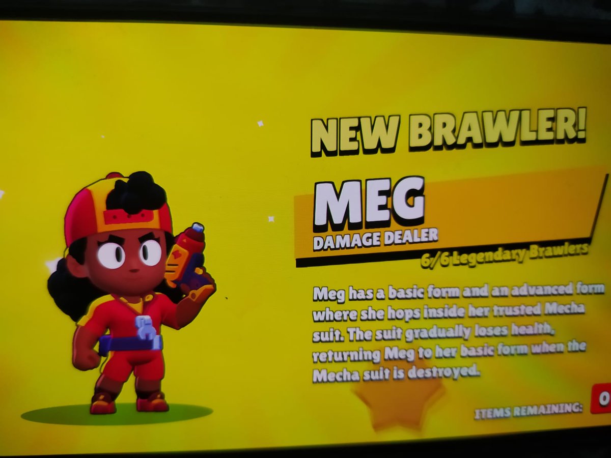 BARTMAN_gaming's tweet photo. MEG... ๐ซ๐งข #BrawlStars #LegendaryBrawler #meg https://t.co/YAdZjpGINT